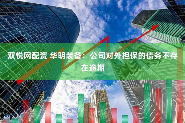 双悦网配资 华明装备：公司对外担保的债务不存在逾期