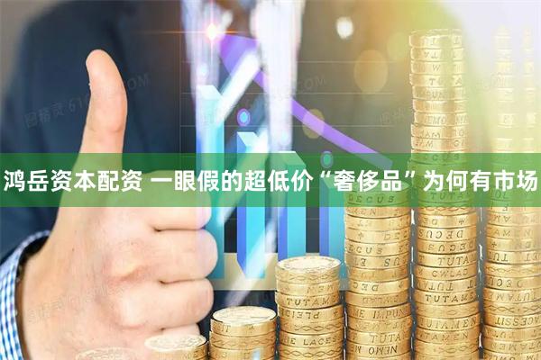 鸿岳资本配资 一眼假的超低价“奢侈品”为何有市场