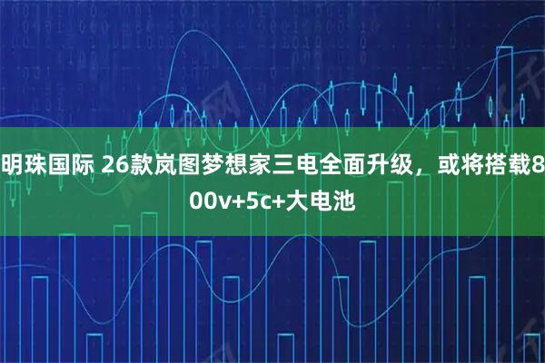 明珠国际 26款岚图梦想家三电全面升级，或将搭载800v+5c+大电池